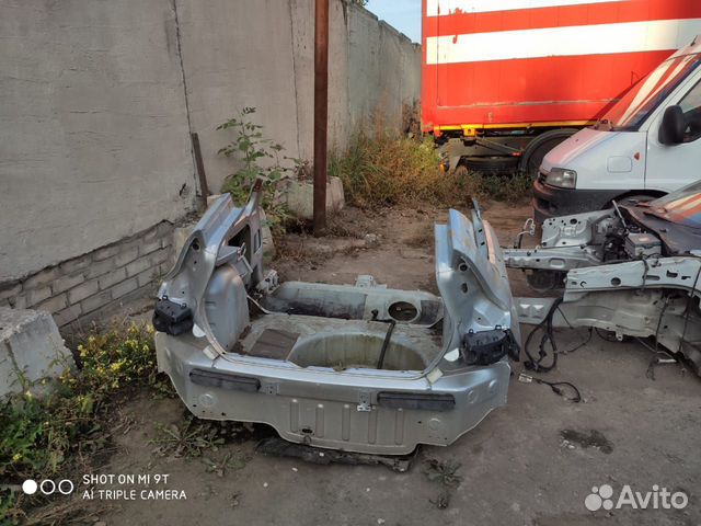 Задняя часть кузова Citroen C4 Ситроен С4