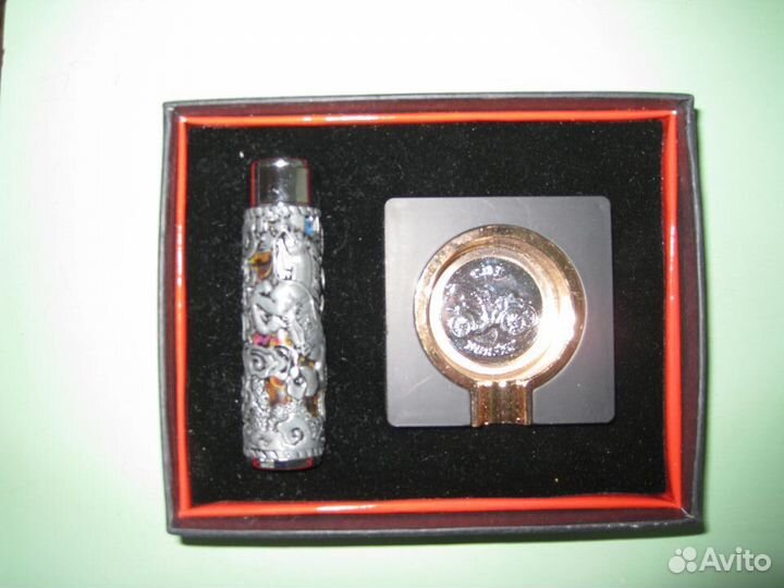 Подарочный набор zhilide Пепельница+зажигалка