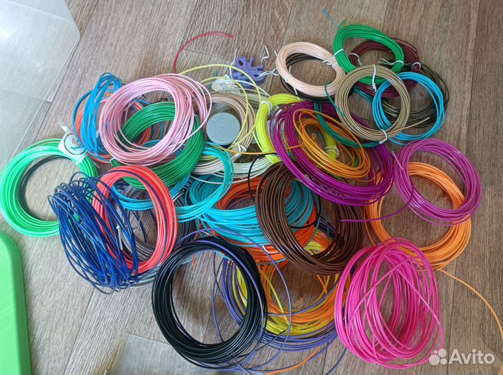 3д ручка myriwell RP-100B c 1 кг пластика