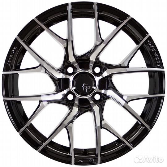 Sakura Wheels YA3938 7x15/4x100 ET35 DIA73.1