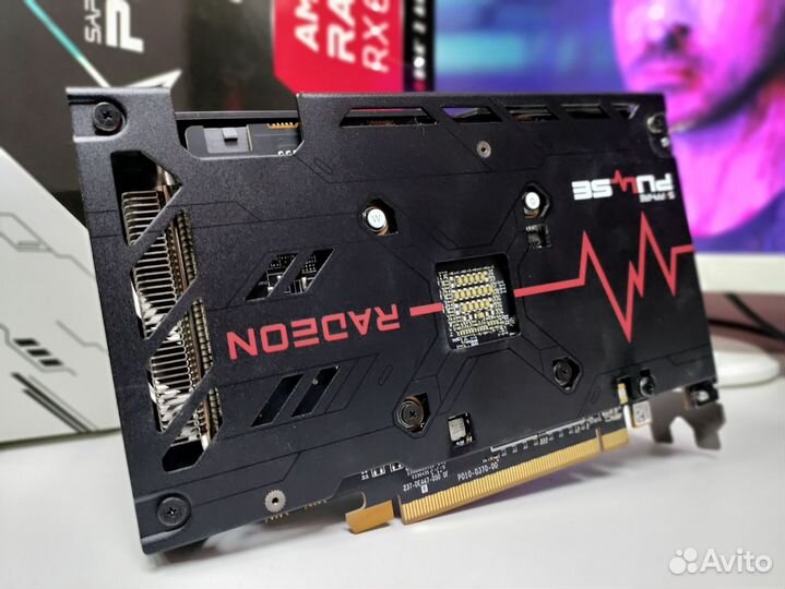 Sapphire RX 6600 pulse 8Gb (+гарантия 3 месяца)