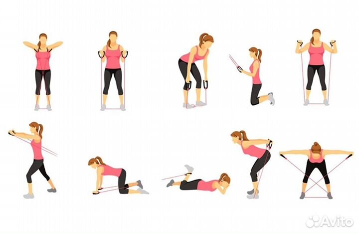 Эспандер лыжника эспандер боксера фитнес