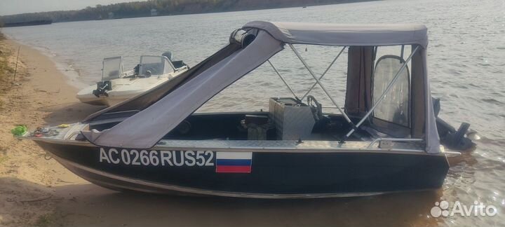 Лодка Wellboat New Style 410+мотор yamaha 25 л.с