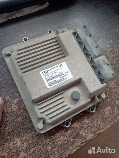 Блок управления двс Опель Астра/Opel Astra H