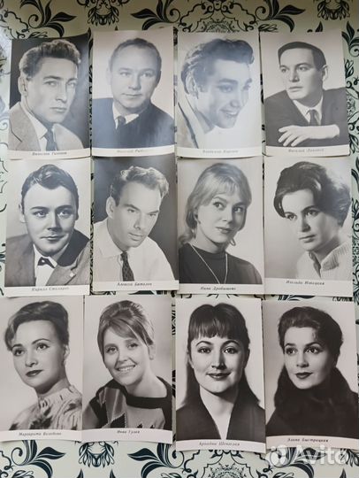 Открытки актеры СССР