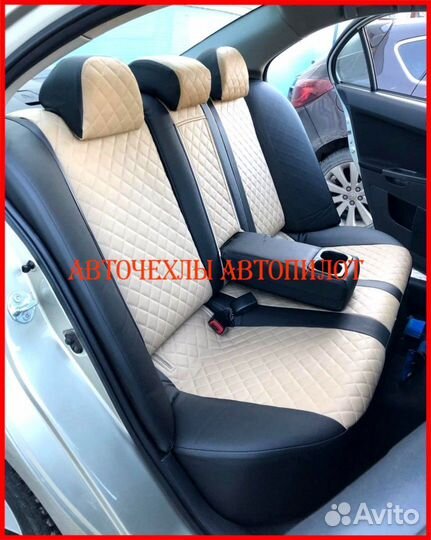 Чехлы Автопилот Mitsubishi Lancer 10 1 из экокожи