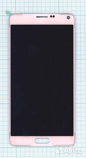 Модуль для Samsung Galaxy Note 4 SM-N910C розовый