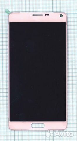 Модуль для Samsung Galaxy Note 4 SM-N910C розовый