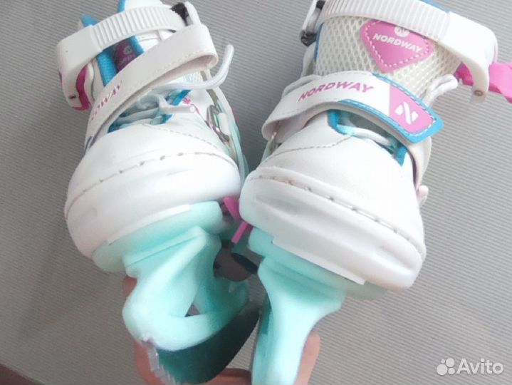 Коньки детские раздвижные