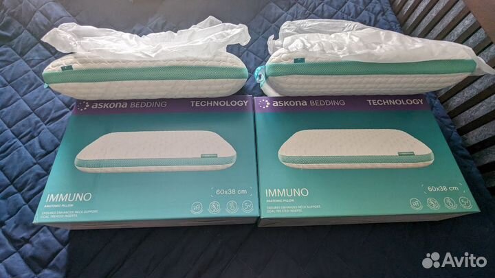 Анатомическая подушка Askona immuno Technology