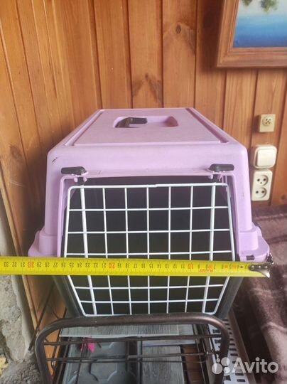 Переноска для животных пластиковая