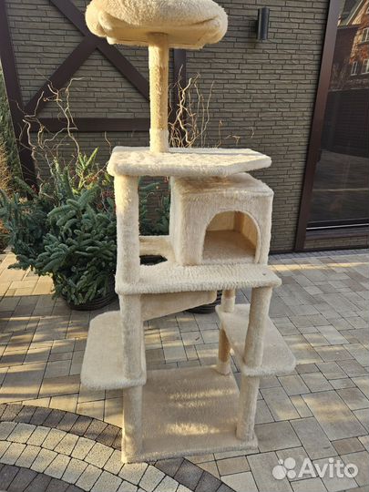 Кошачий домик с когтеточкой 175 см