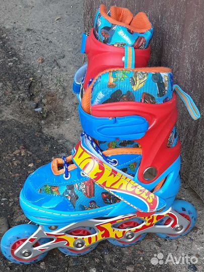 Роликовые коньки детские раздвижные