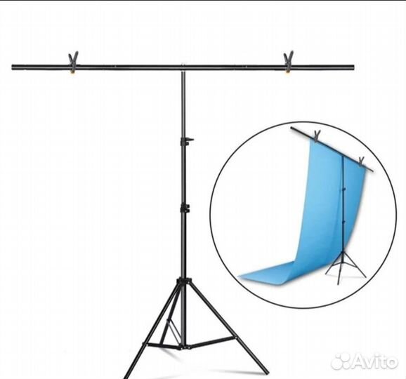 Новый держатель фона - стойка для фотофона 1,5*2