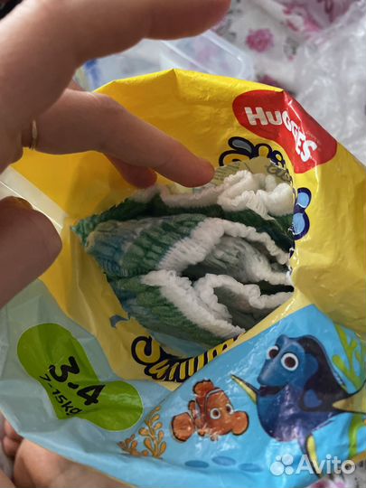 Трусики подгузники для плавания