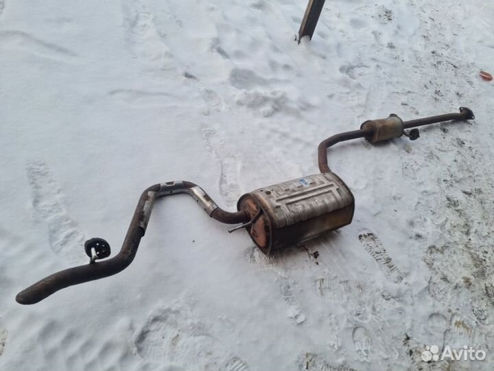 Глушитель в сборе Kia Ceed ED G4FC 2011