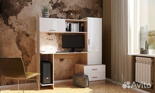 Компьютерный стол пкс-7 размеры 1534/1600/570