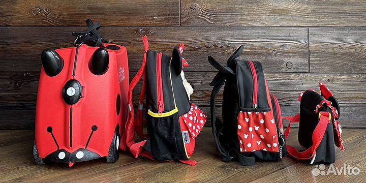 Детский чемодан Trunki и рюкзак Samsonite