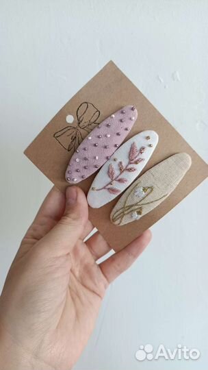 Заколки ручной работы