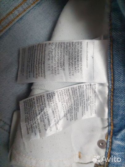 Джинсы Calvin Klein jeans, W33 XL 32, оригинал
