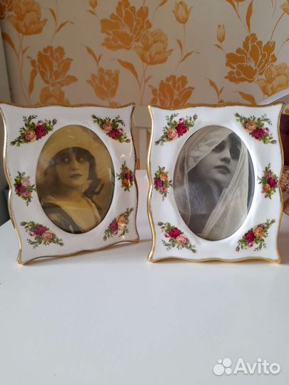 Рамки для фото фарфор