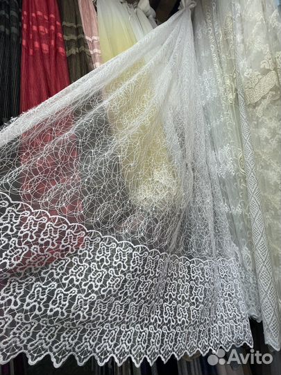 Тюль паутинка