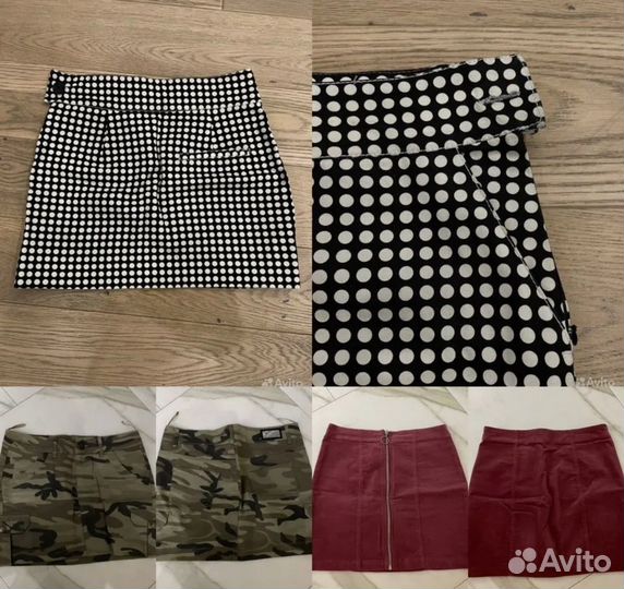 Юбка летняя милитари Zara