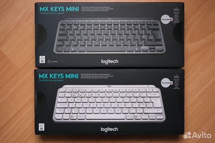 Logitech MX Keys Mini (pуc) EAC/PCT - Новые