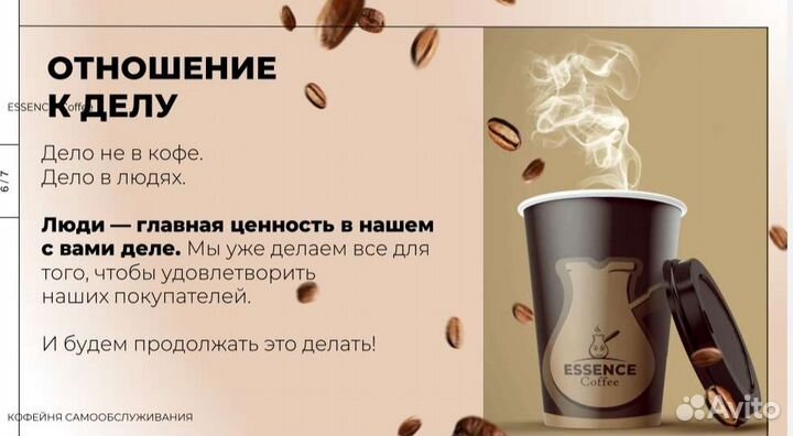 Аренда места под кофейный аппарат