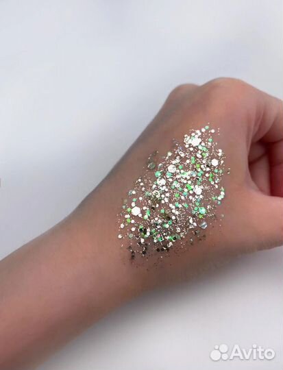 Набор блесток / глиттеров для лица, тела и волос