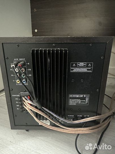 Колонки для компьютера с сабвуфером 5.1