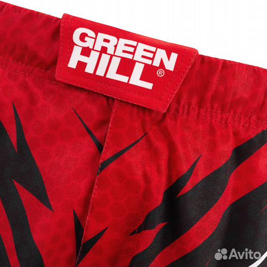 Шорты мма GH immaf красные (M)