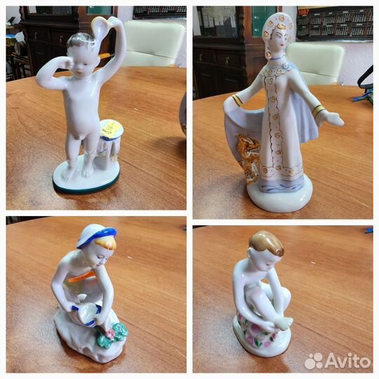 Фарфоровые статуэтки СССР