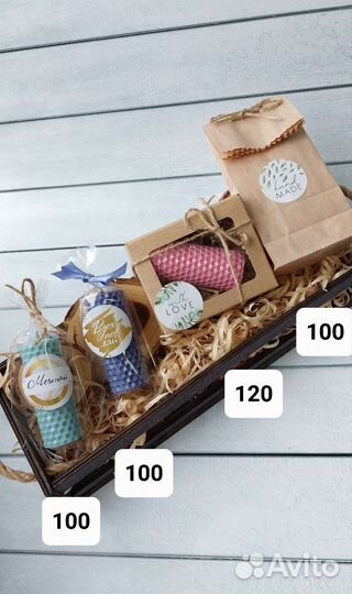 Свечи, подарочные наборы