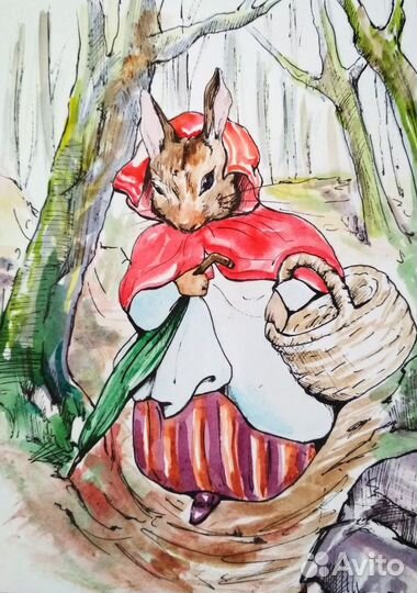 Картины Беатрис Поттер открытки на заказ