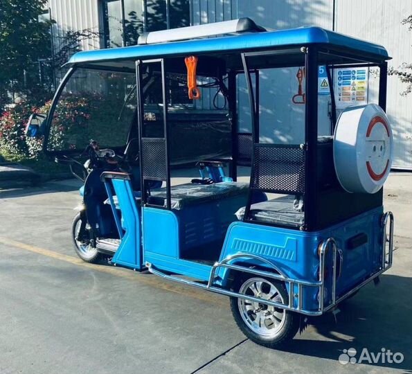 Трицикл пассажирский Пони Рикша 1000W