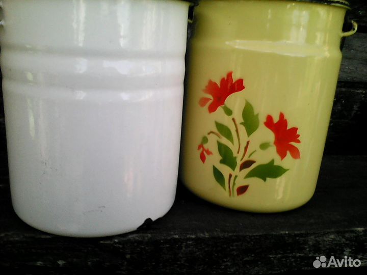 Посуда эмалир. для декупажа, декора(СССР)