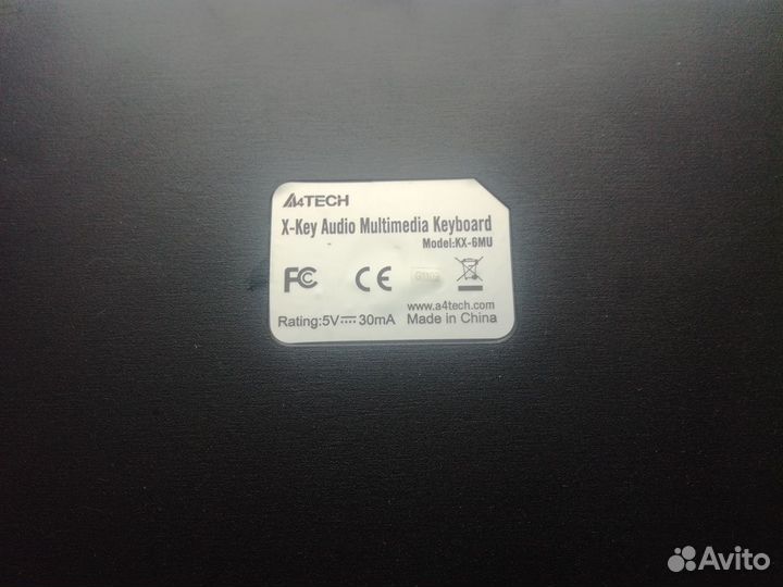 Клавиатура A4Tech KX-6MU USB