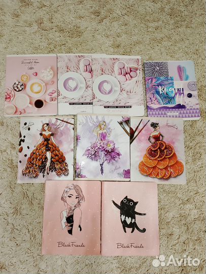 9 тетрадей пакетом