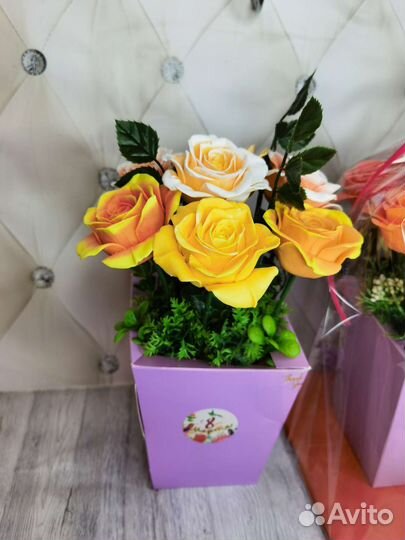 Мыло ручной работы. Набор 8 марта