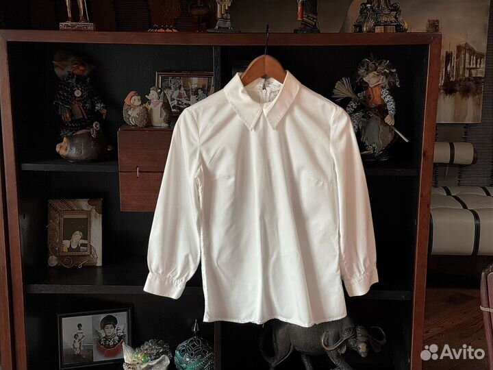 Massimo Dutti белая блузка s