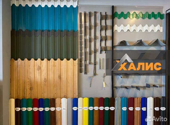 Евроштакетник под дерево