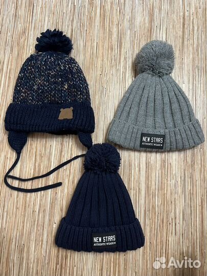 Шапки для мальчика 4-6 лет