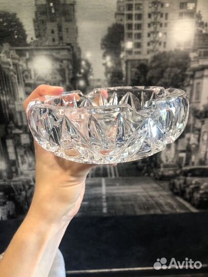 Хрустальная пепельница СССР