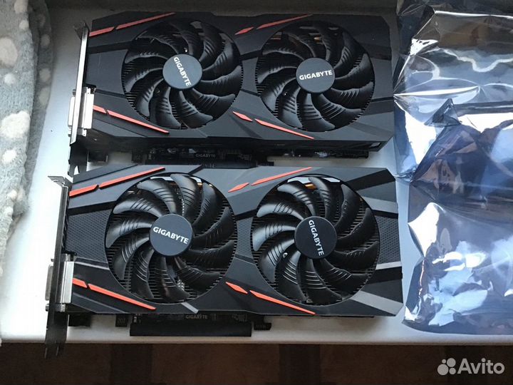 Видеокарта gigabyte AMD Radeon RX 580 gaming