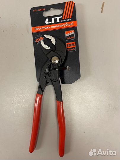 Клещи переставные с быстрой фиксацией LIT 175 мм
