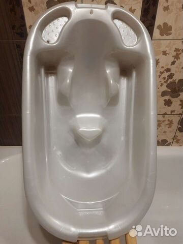 Ванночка для купания с горкой