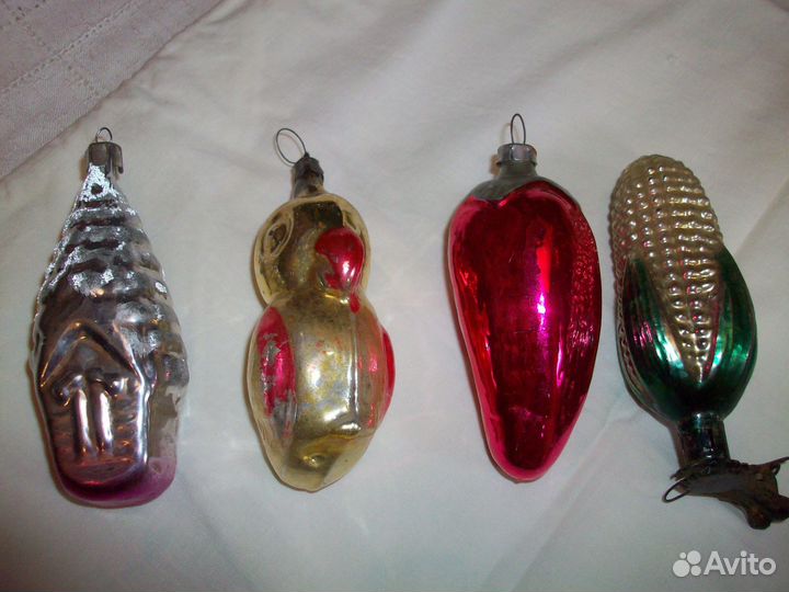 Ёлочные игрушки СССР от