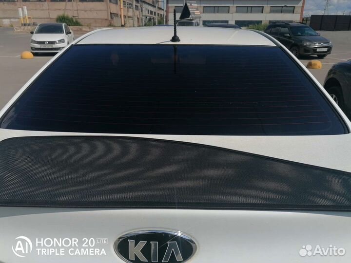 Каркасные шторки на киа рио 3