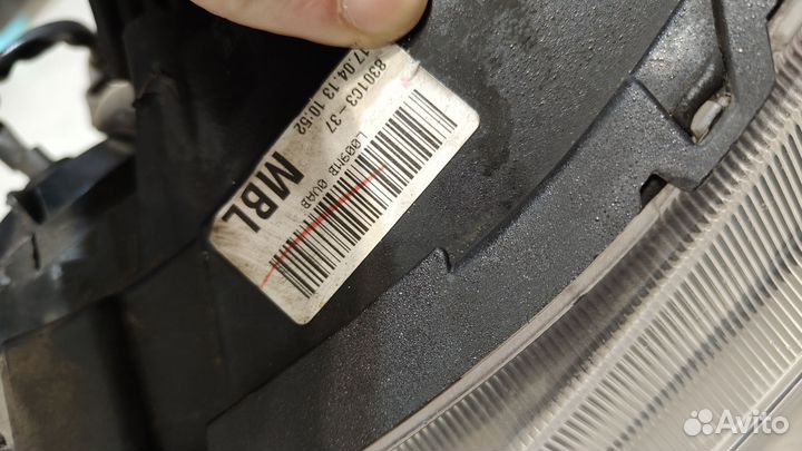 Фара,передняя,левая,правая.Mitsubishi lancer 10